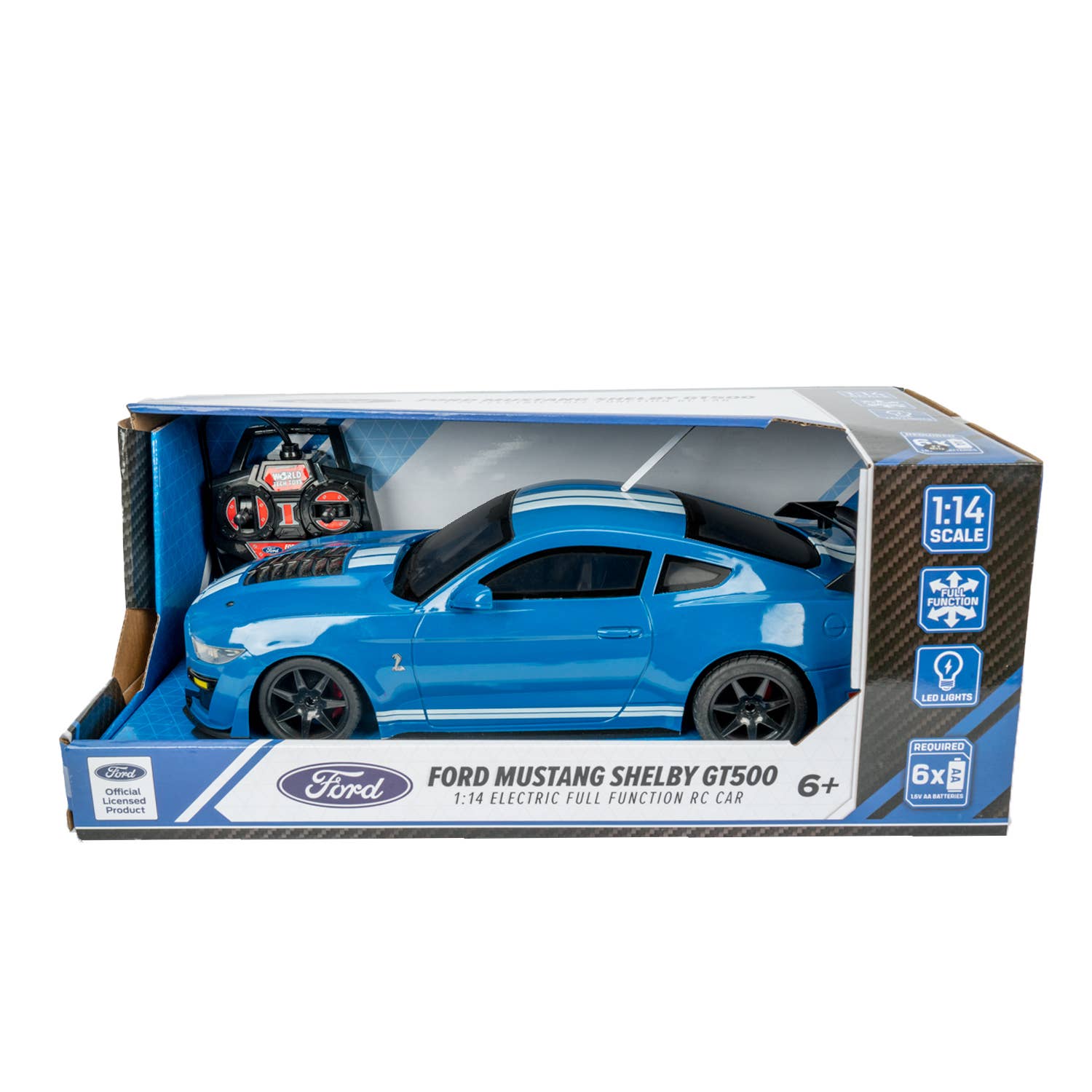 World Tech Toys - Wholesale Electronic Toy - Kids & Baby - 1:14 Ford Mustang Shelby GT500 Electric Full Function RC Car3