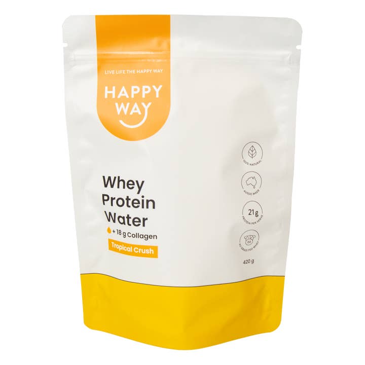 Happy Way - Wholesale Protein/superfood powder - Tropical Crush Whey Protein Water Powder 420g