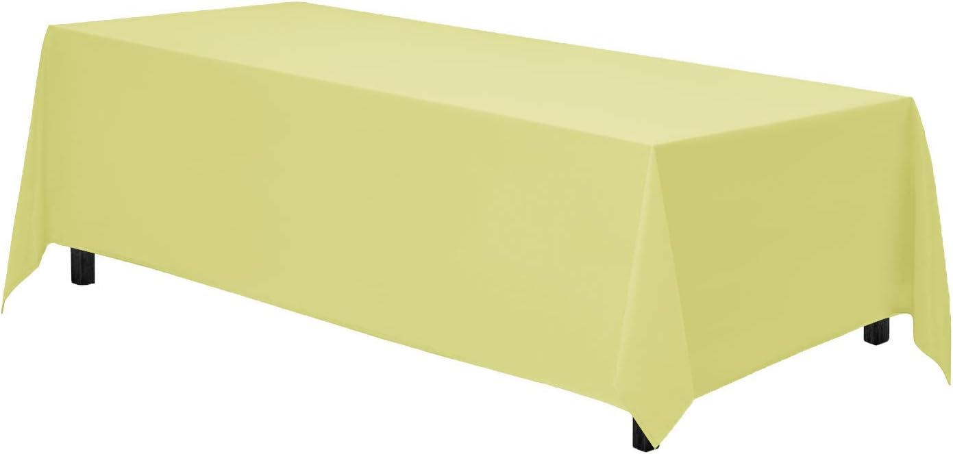 Gee Di Moda - Wholesale Tablecloth - Heavy Duty Washable Polyester Rectangle Tablecloth114