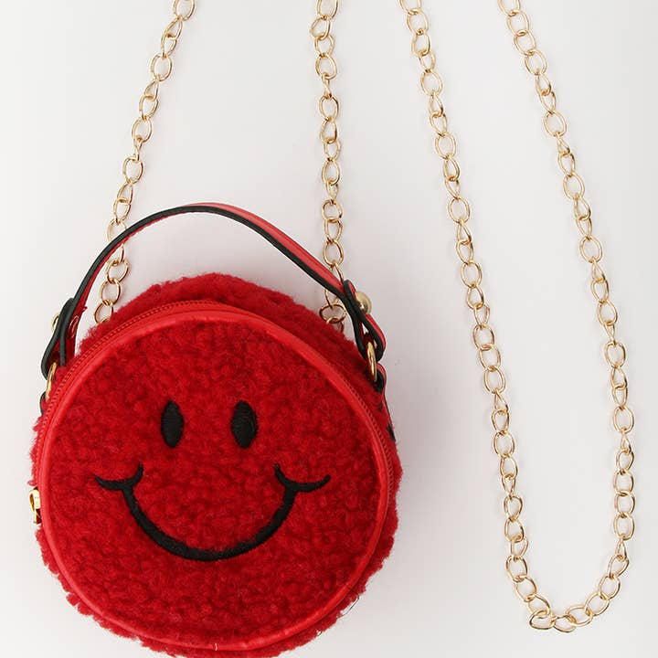 Sparkle Sisters by Couture Clips - Venta al por mayor Bolso bandolera - Niños - Monedero Smiley Sherpa0