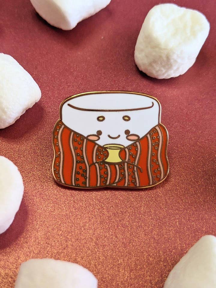 Mysig Marshmallow emaljstift för wholesale av Killing Her Softly