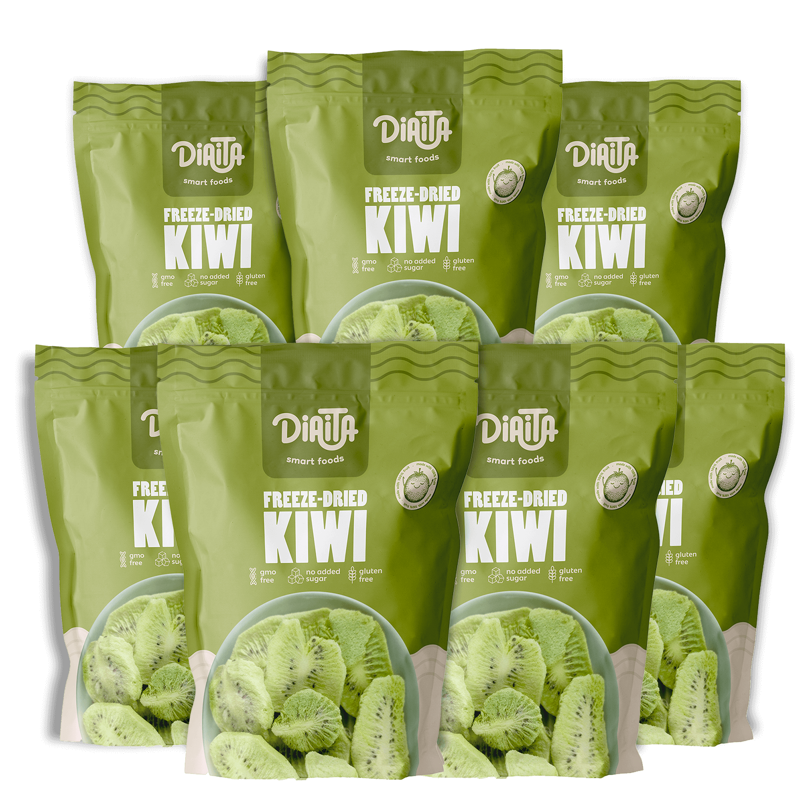 Diaita - Venta al por mayor Fruta deshidratada - Snack de kiwi liofilizado4