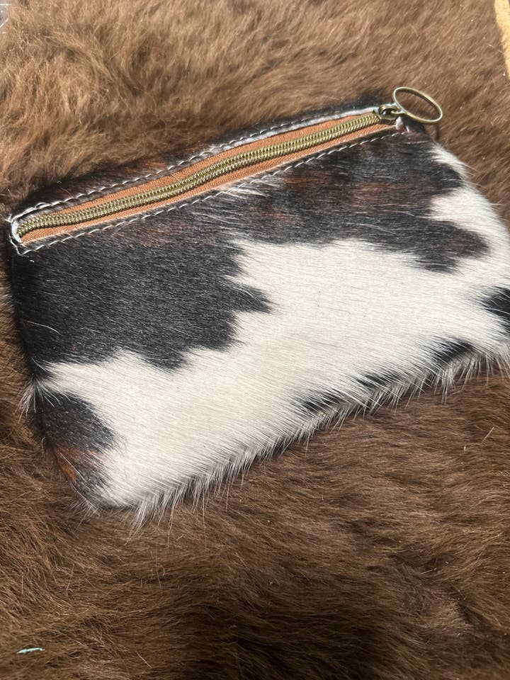 Tri Hide Pouch for wholesale by TTT Leather Goods