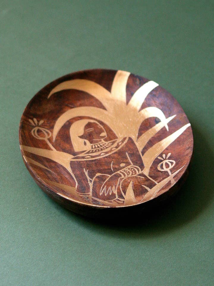 The Woman with the Palms I. Original Bowl for wholesale by Heing