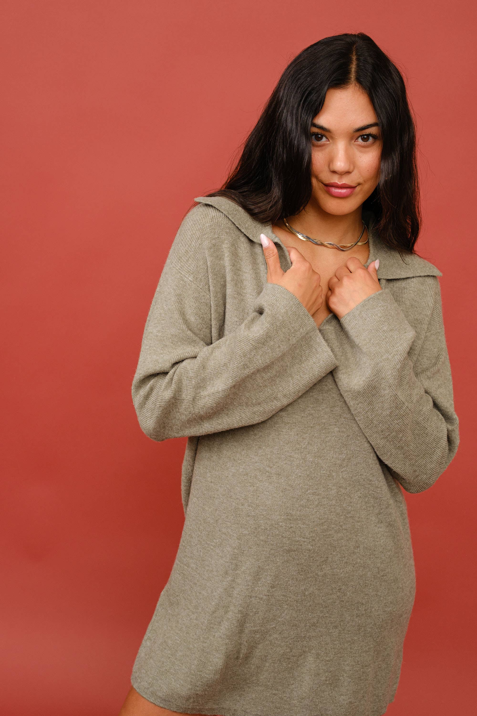 Signature 8 – Engroshandel Kjole - Dame – CASHMERE BLANDING KJOLE S63219