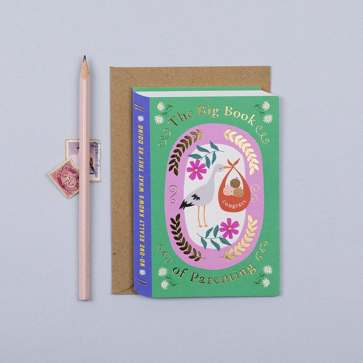 Mifkins – wholesale Baby card – Fairytale New Parents Card6