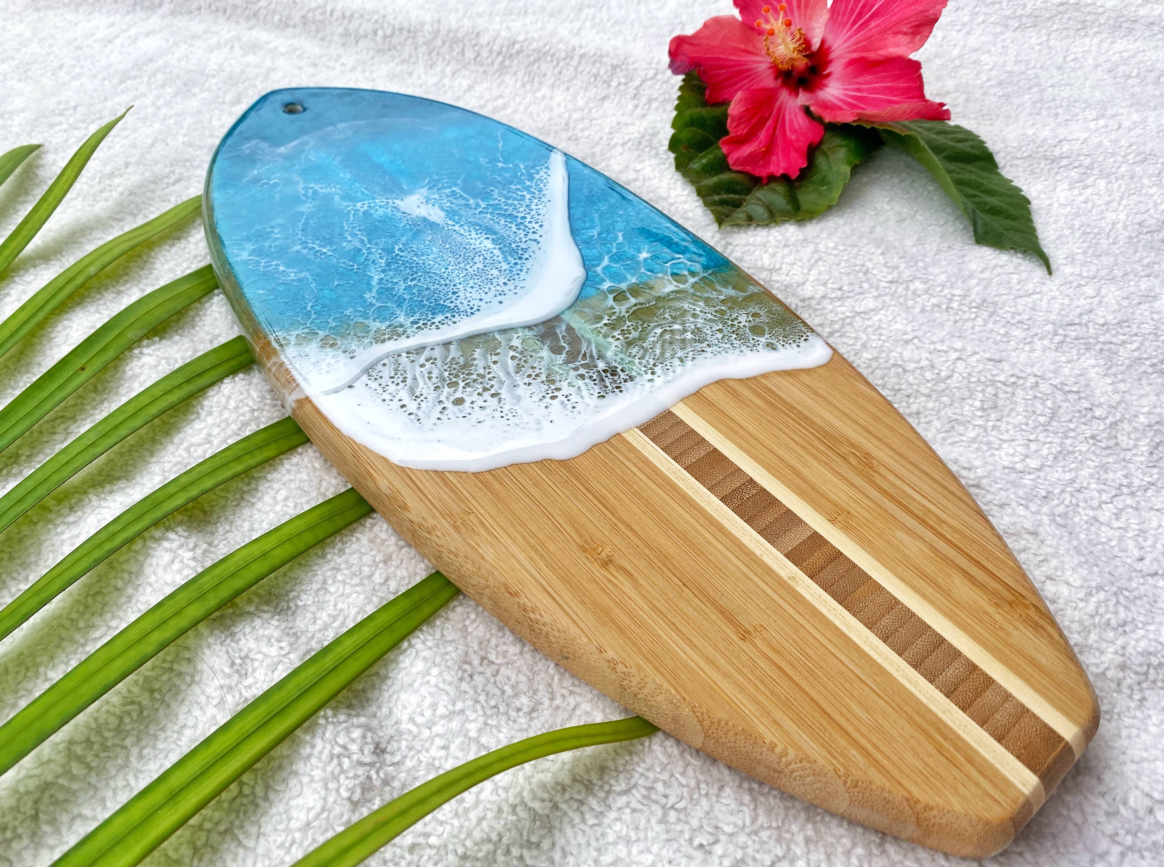TBM Creations LLC - Wholesale Cutting Board - NEW| Surfboard | Resin Surfboard Maui made | Charcuterie4