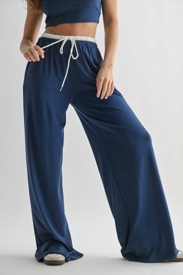 Peace Love Line - Wholesale Top & Pant Set (NOT Loungewear) - Women's - PL7847 - SOLID TANK TOP AND PANT SET3