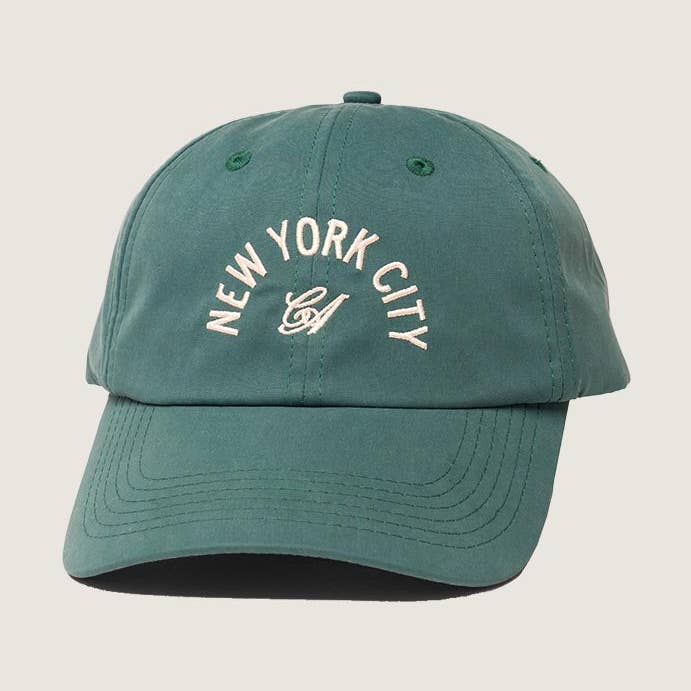 The NYC Water-Resistant Sport Cap for wholesale by Cafe Apres