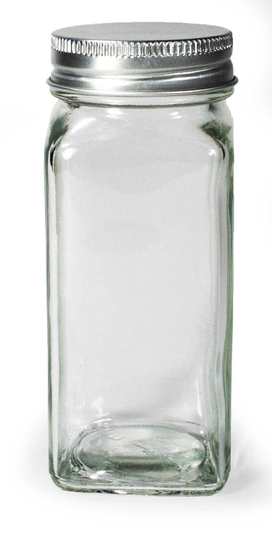 Kitchen Basics Spice Jar Glass w/ SS Lid 4Oz 4x1.75" for wholesale on Faire