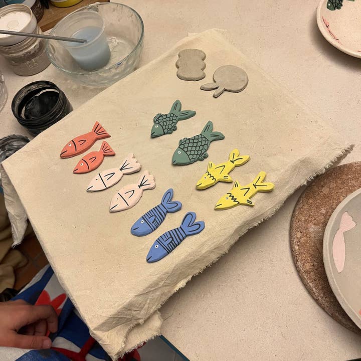 Matilde Horta - Wholesale Magnet - Fish - Handmade Ceramic Magnets7