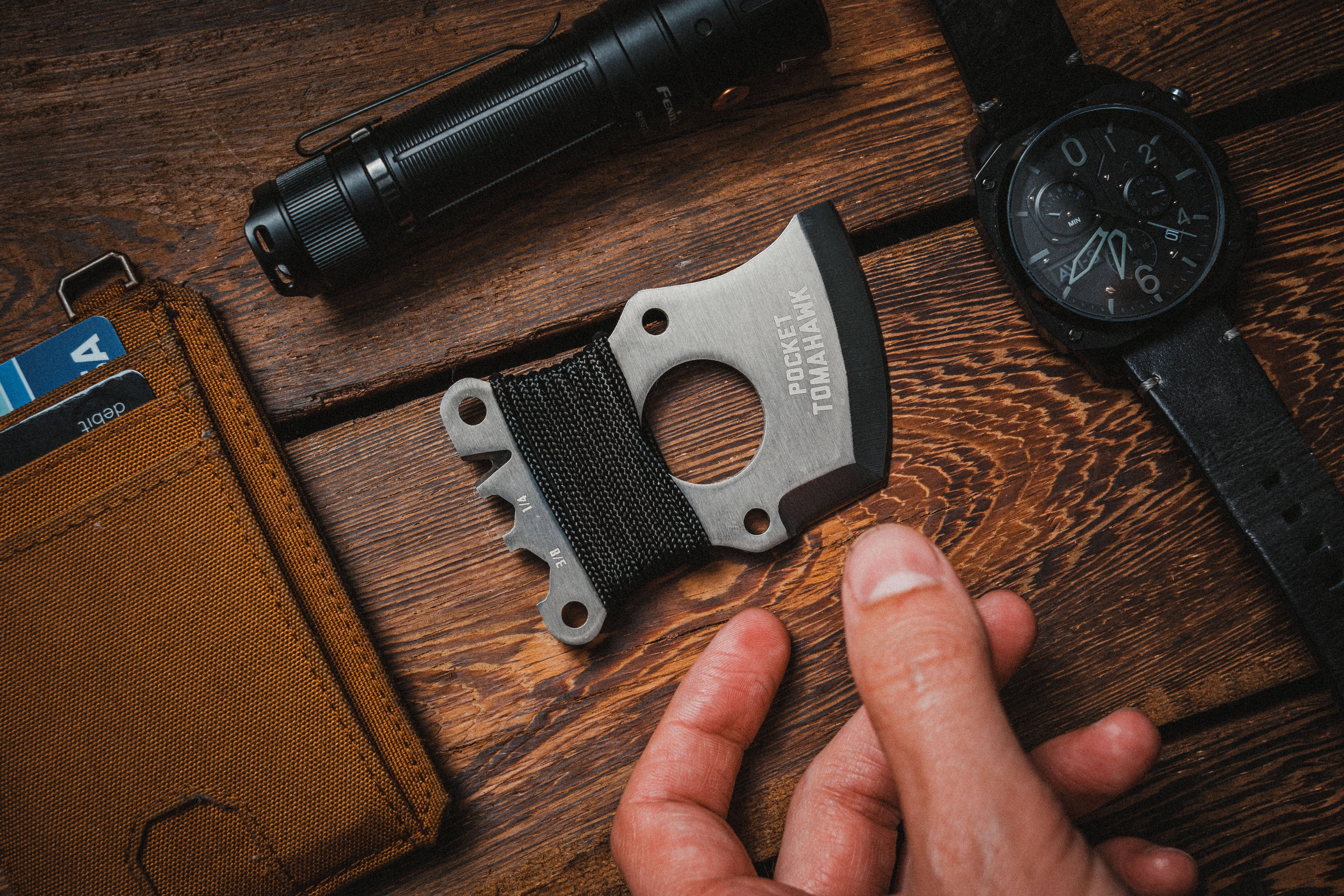 Lucky Jack - Wholesale Handy Tool - Pocket Tomahawk Adventure Card – Wallet Tool3