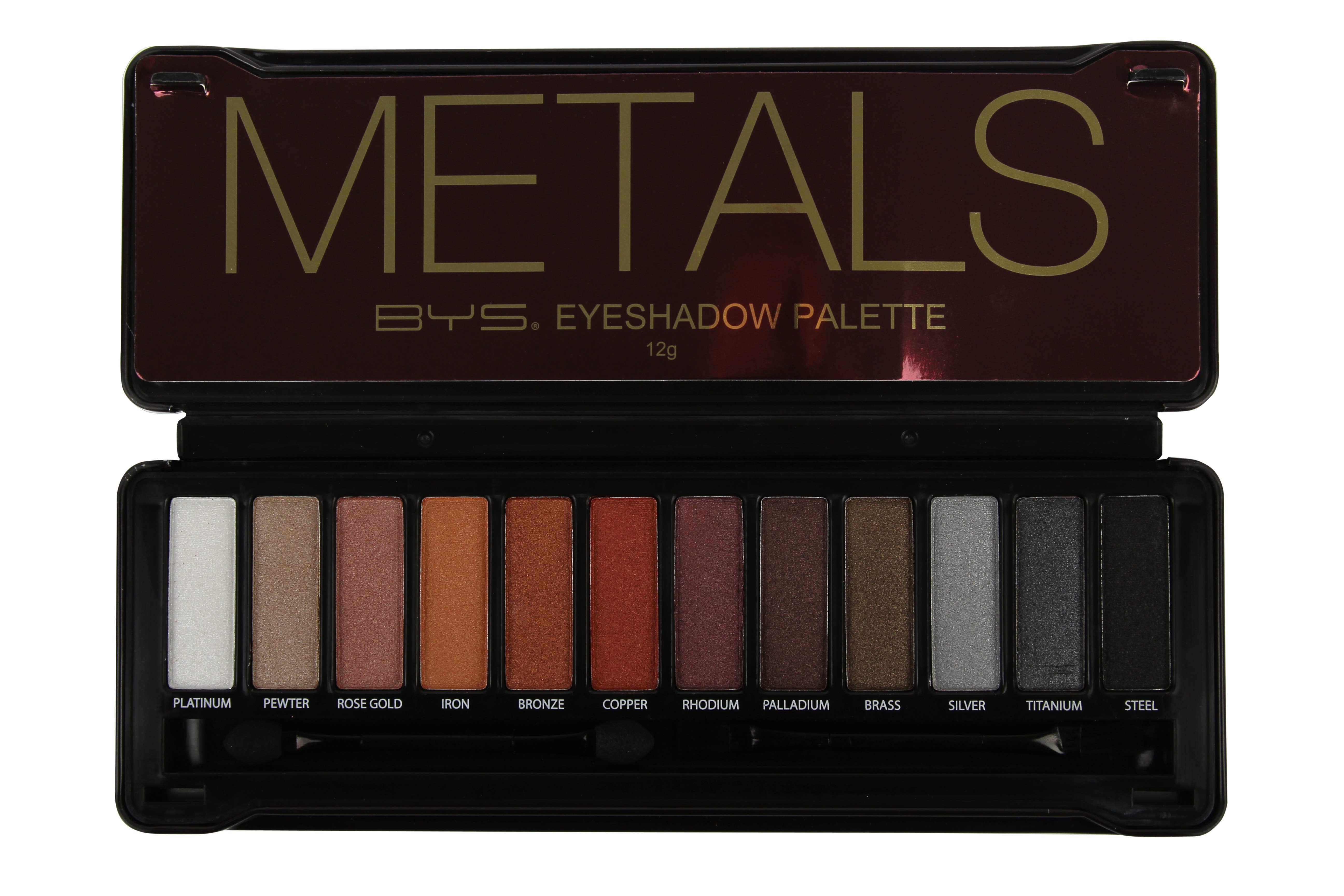 Beauty Pro - Wholesale Eyeshadow Palette - BYS Eyeshadow Palette METALS0