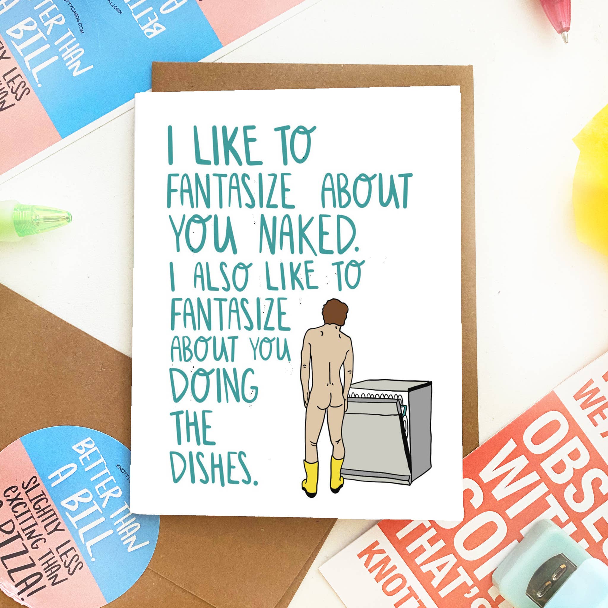 Knotty Cards - Wholesale Love Card - Fantasize1