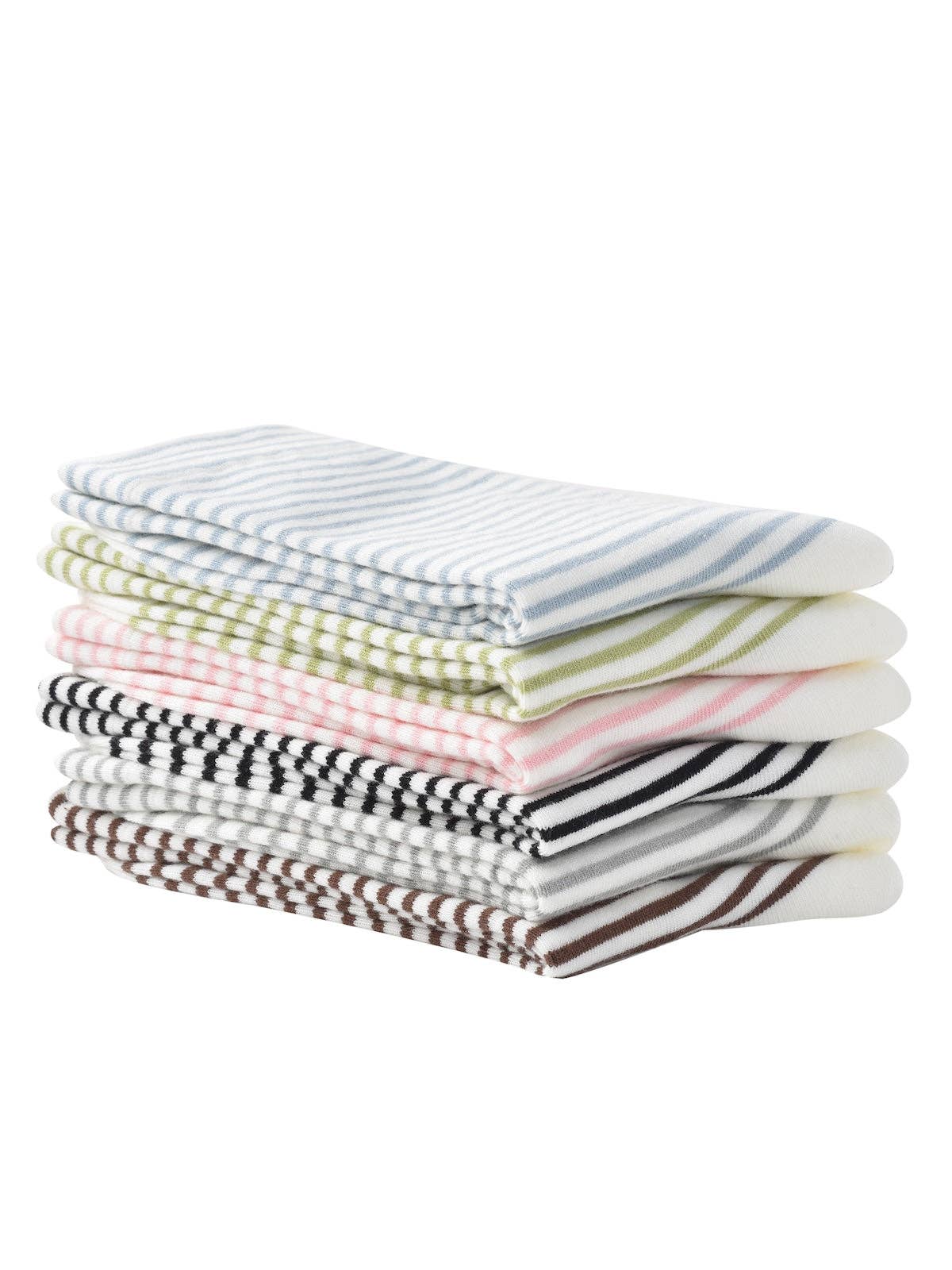 Funkyrel® Atzbranding Limited - Wholesale Sokken - Dames - Rufia - Kleurrijke Gestreepte Sokken tot Halverwege de Kuit17