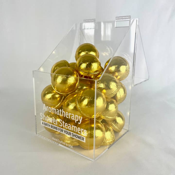 Large Box Display - Shower Steamers-AWAKE - orange grapefuit for wholesale by Ani’s Market LLC