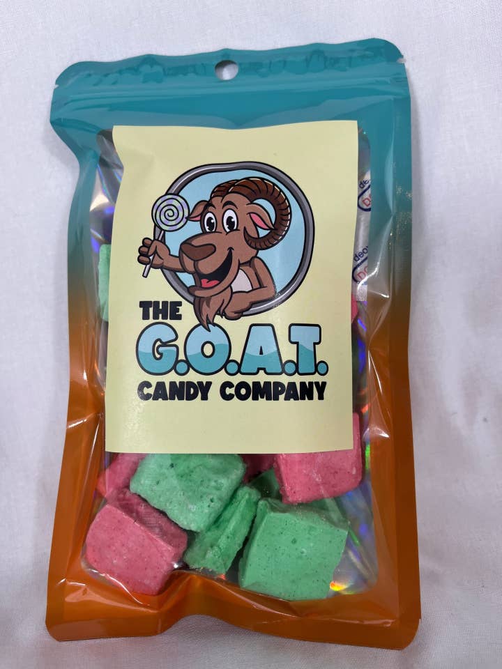 Heute und morgen 3oz gefriergetrocknete Süßigkeiten für den Großhandel von Goat Candy Company LLC