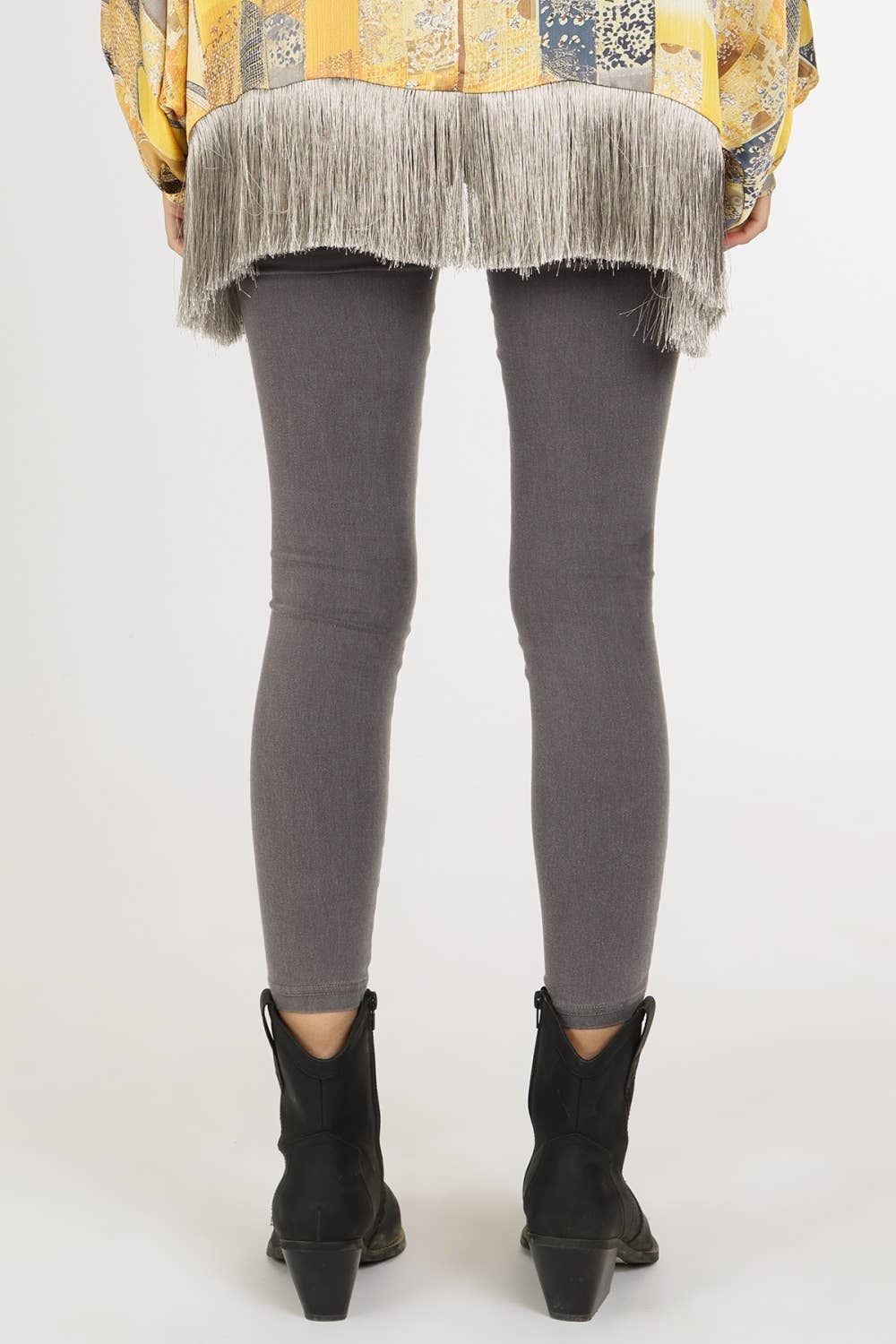 Beulah Style - Vente Pantalon – femme - Jegging Moto à Détails Plissés DM700210