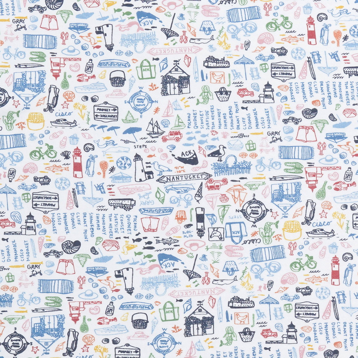 Nantucket Two Piece Kids Pajamas for wholesale on Faire1