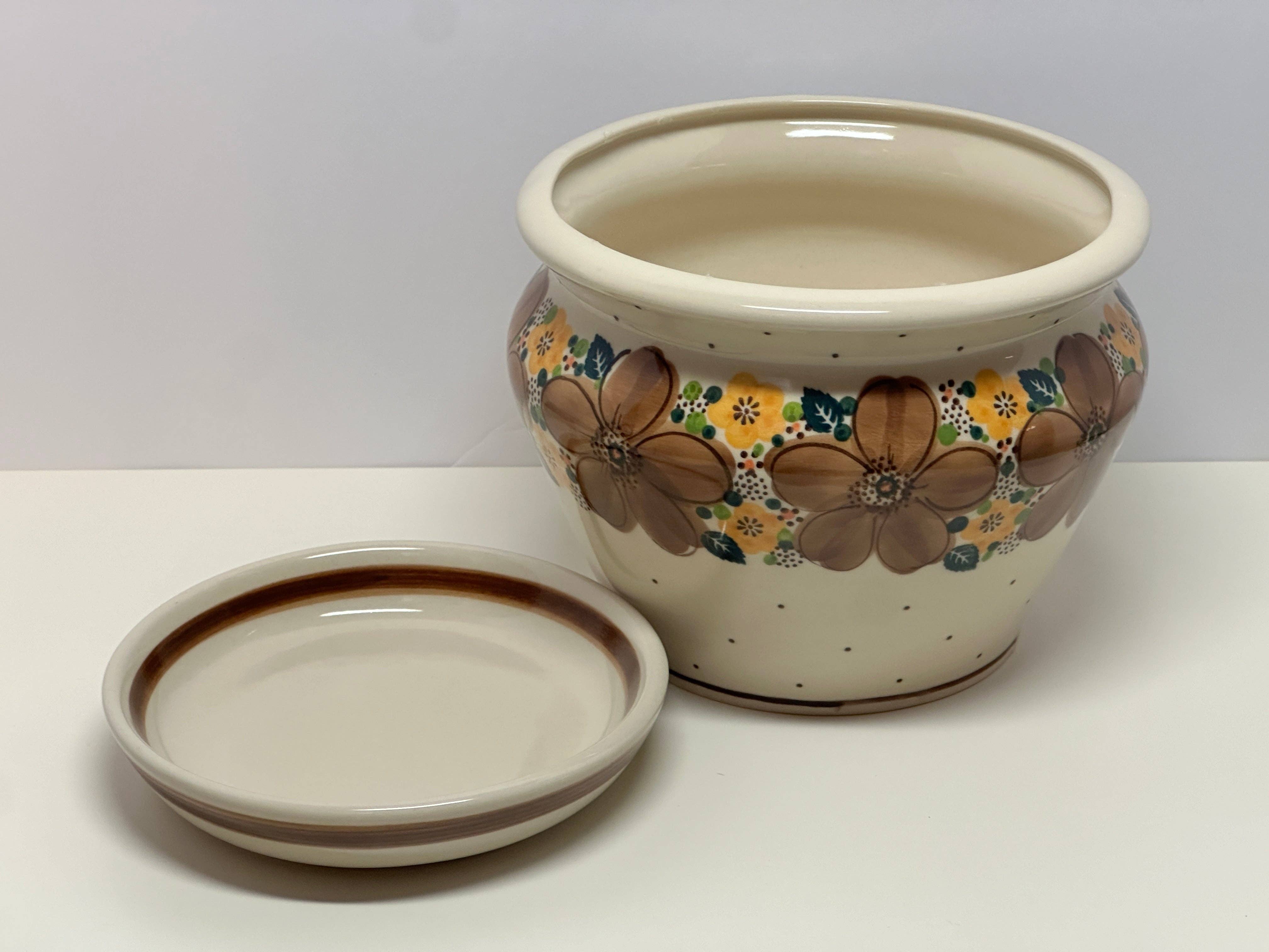 Music City Polish Pottery - Wholesale Plant Pot - Plant Pot, Round2