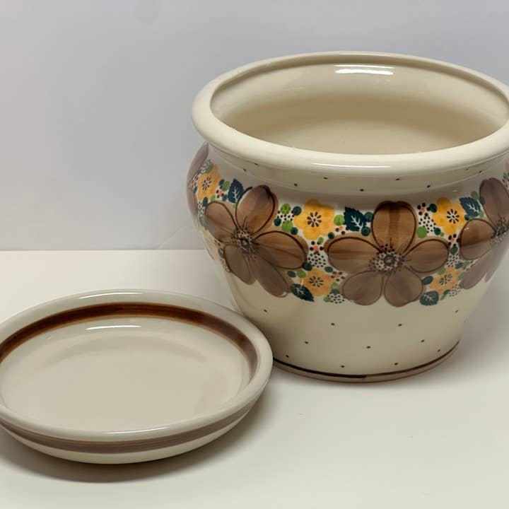 Music City Polish Pottery - Wholesale Plant Pot - Plant Pot, Round2