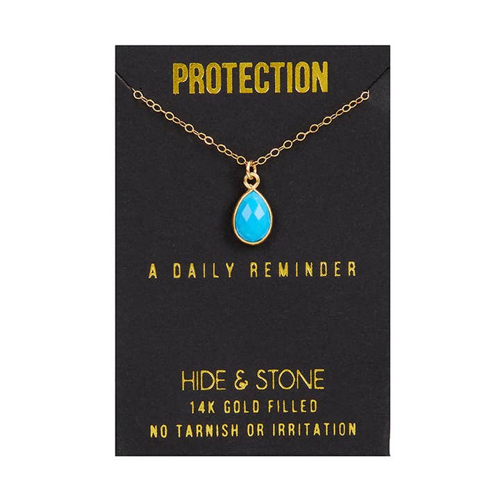 Protection Necklace for wholesale by Hide & Stone Jewelry