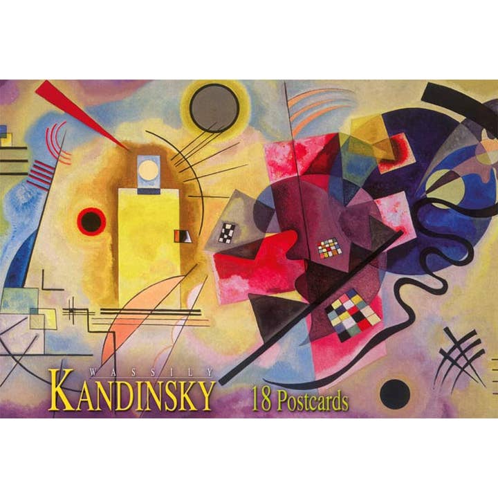 Kandinsky kunst. Bog med 18 postkort. for engroshandel hos VisionWorks LLC