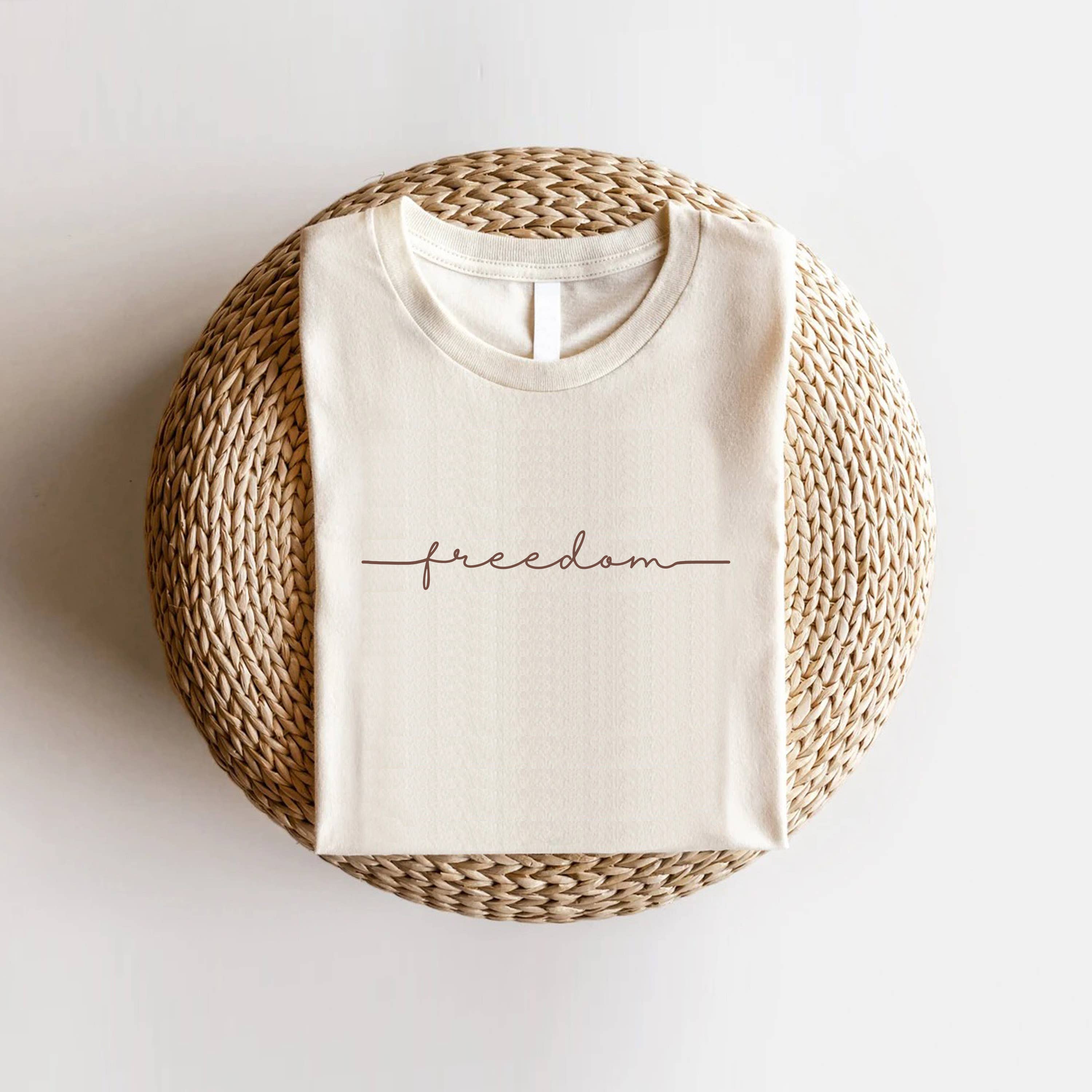 STARCHIS - Wholesale Screen Printed T-Shirt - Women's - ** BEST SELLER ** FREEDOM UNISEX T-SHIRT - RINGSPUN COTTON2