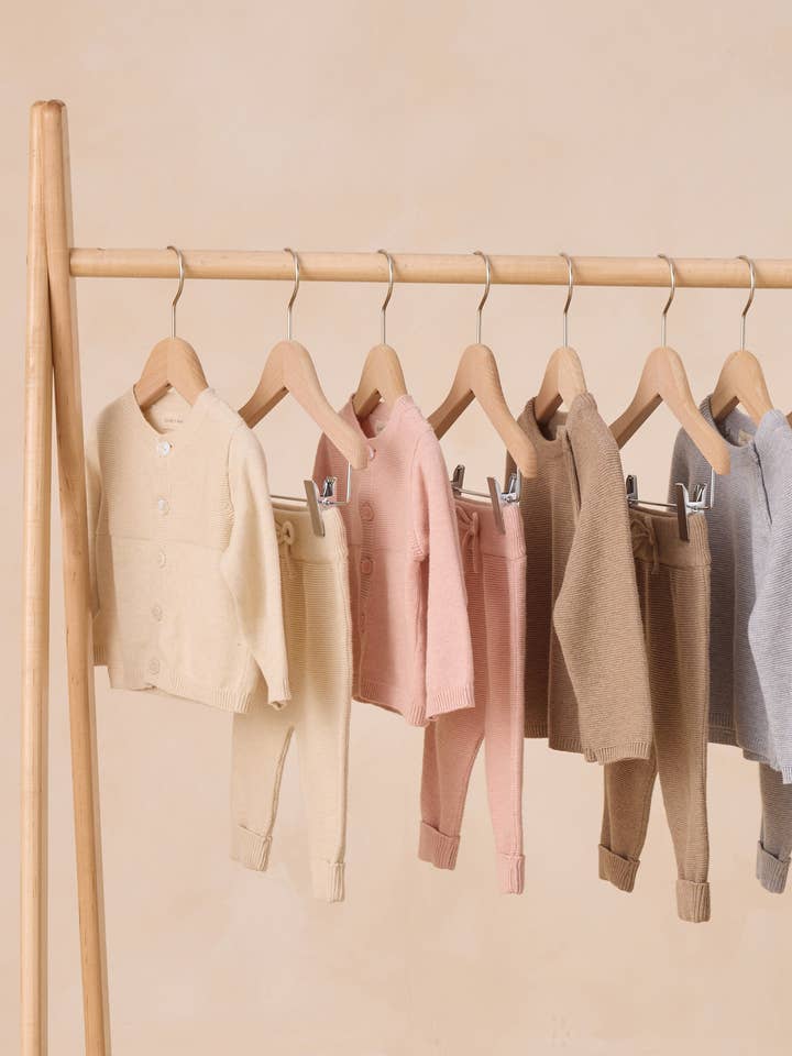 Quincy Mae - Wholesale Knit Sweater - Kids - Bailey Knit Sweater Heathered Mocha6