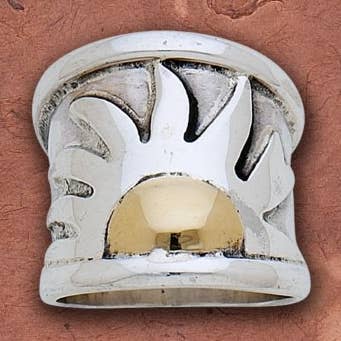 Sun Ring w/ A Touch of Gold for wholesale by Tidepool