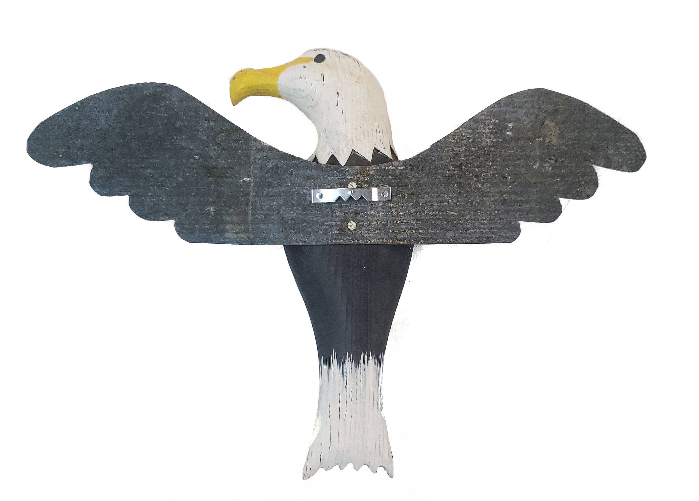 Three Points Design - Wholesale Dimensionele/3D-muurkunst - Vliegende adelaar met roestige vleugels2