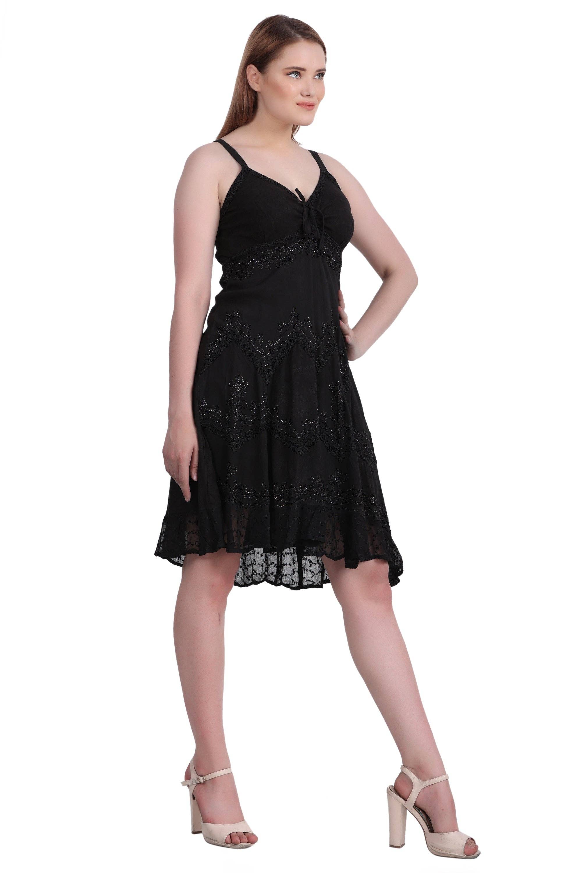 Advance Apparels - Vente Robe – femme - Robe mi-longue délavée à l'acide 13046