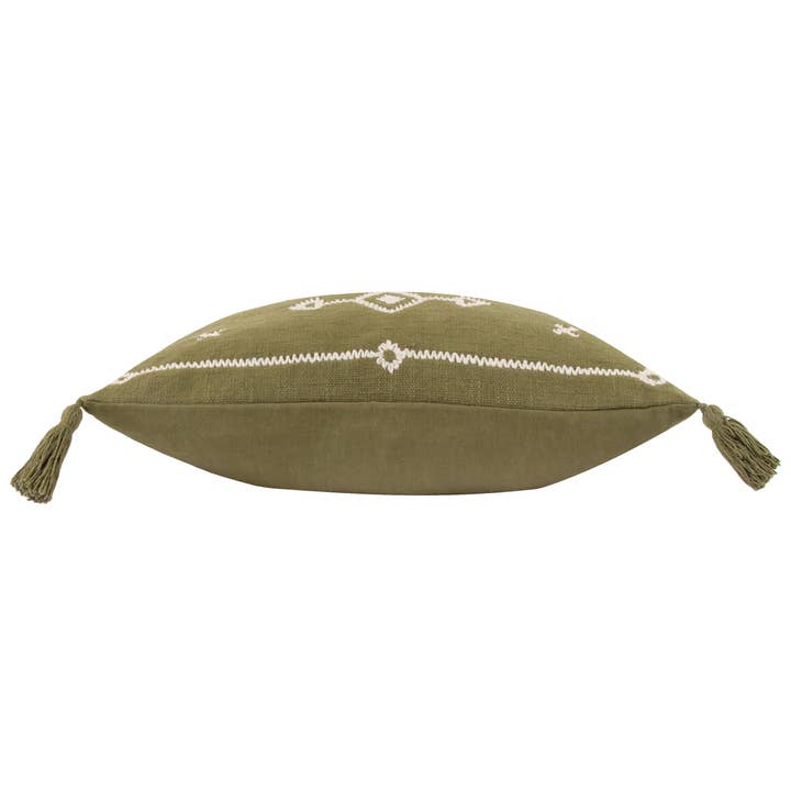 Folis Cushion Khaki for wholesale on Faire