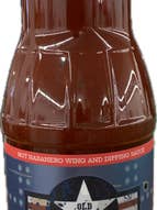 Old Army Bomber Blaze Battalion Habanero Wing&Dipping Sauce for wholesale by Lucky Snipe, LLC