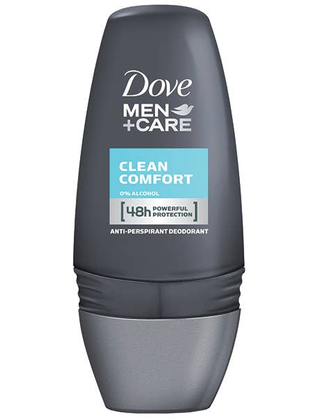 Dove Men+Care Clean Comfort Deodorant Roll-On 50 ml 6ct for wholesale by Majesitc Health