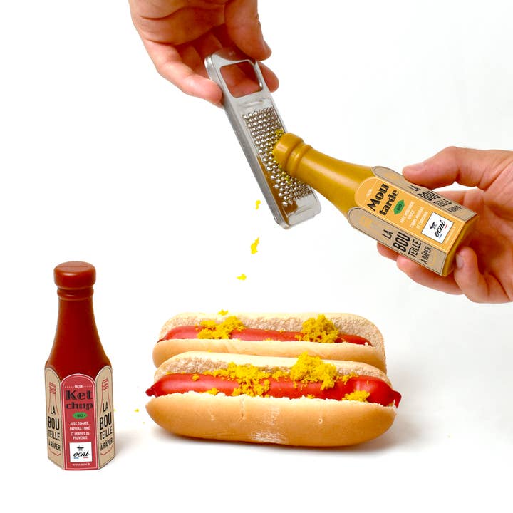 OCNI Factory - Wholesale Mustard - GRATER BOTTLE (ORGANIC) | SWEET MUSTARD WITH CURRY