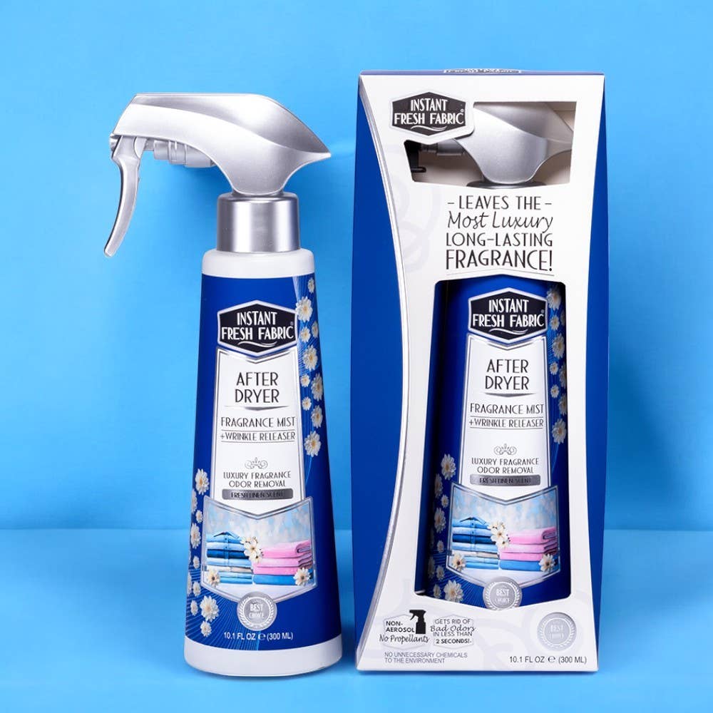 Instant Fresh Air - Wholesale Room & Linen Spray - After Dryer 10.1 Oz., Fragrance Mist + Wrinkle Releaser.3