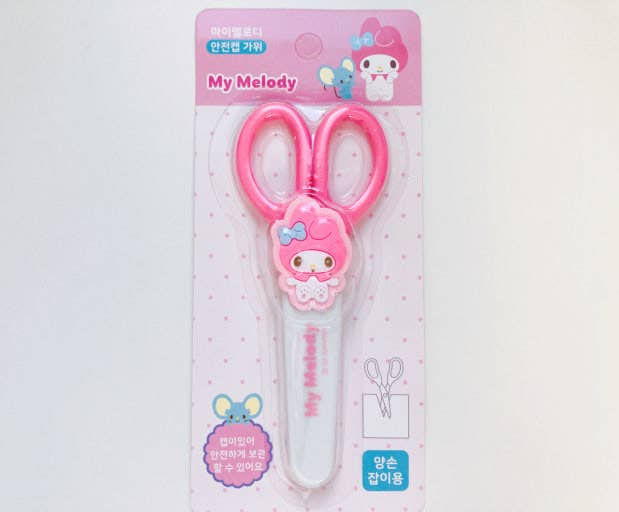 K-Wonderland - Vendita all'ingrosso Forbici - Forbici di Sicurezza Sanrio Characters – Con Cappuccio Protettivo6