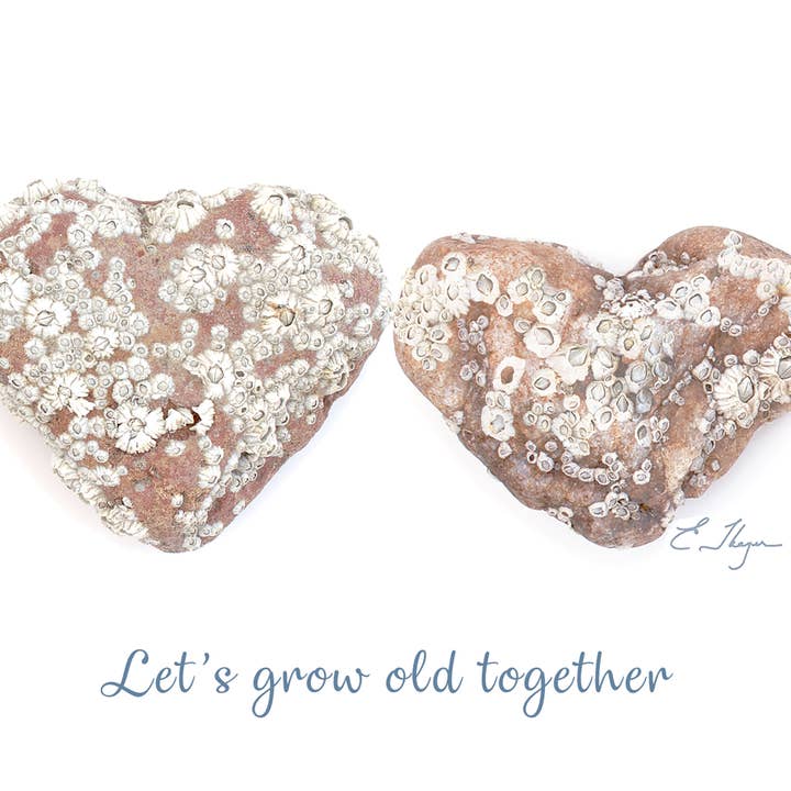 Love Rocks Me® – wholesale Kärlekskort – Kärlekskort | Låt oss bli gamla tillsammans kort1