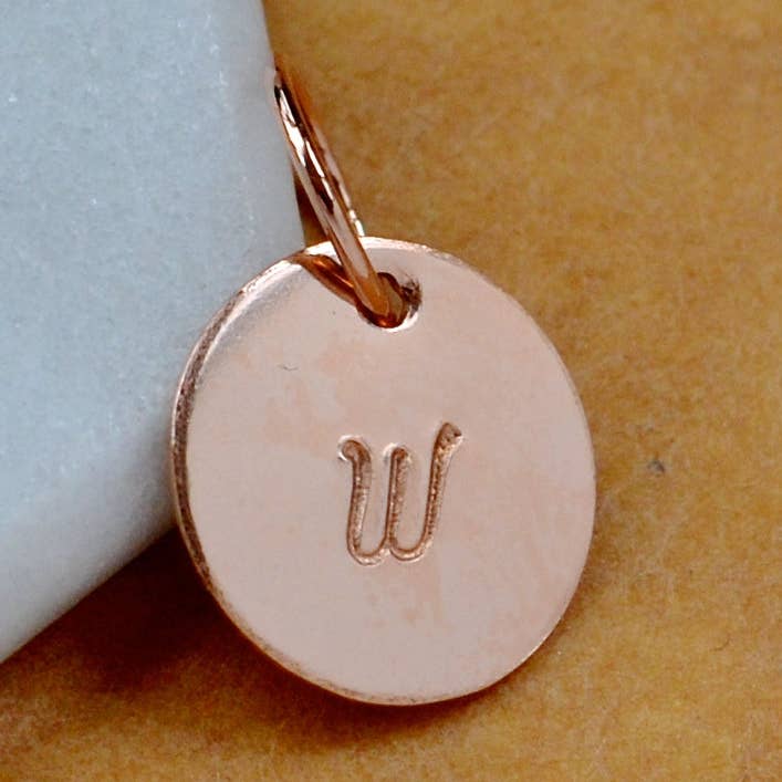 Buchstabe W Anhänger - Initialen-Anhänger mit Buchstabe W // 4 Schriftarten für den Großhandel von Foamy Wader