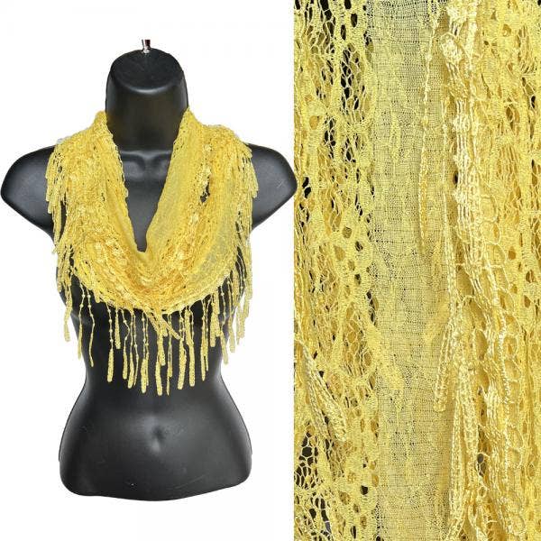 The Magic Scarf Company - Wholesale Sjaal - Dames - 7777 - Victoriaanse kanten overloopsjaals24