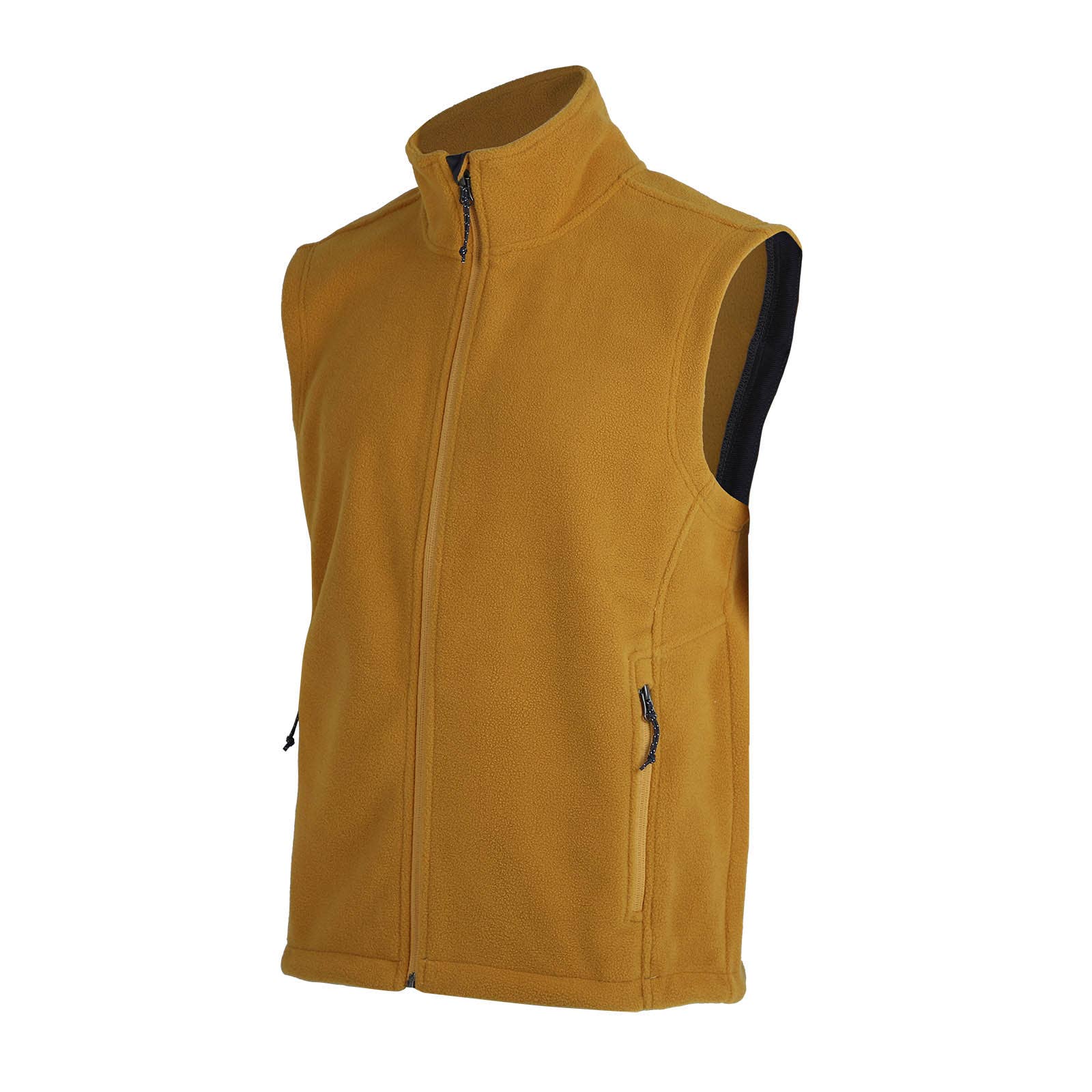 LeeHanTon - Wholesale Outerwear Vest - Men's - LeeHanTon Men's Solid Full Zip Polar Fleece Vest7