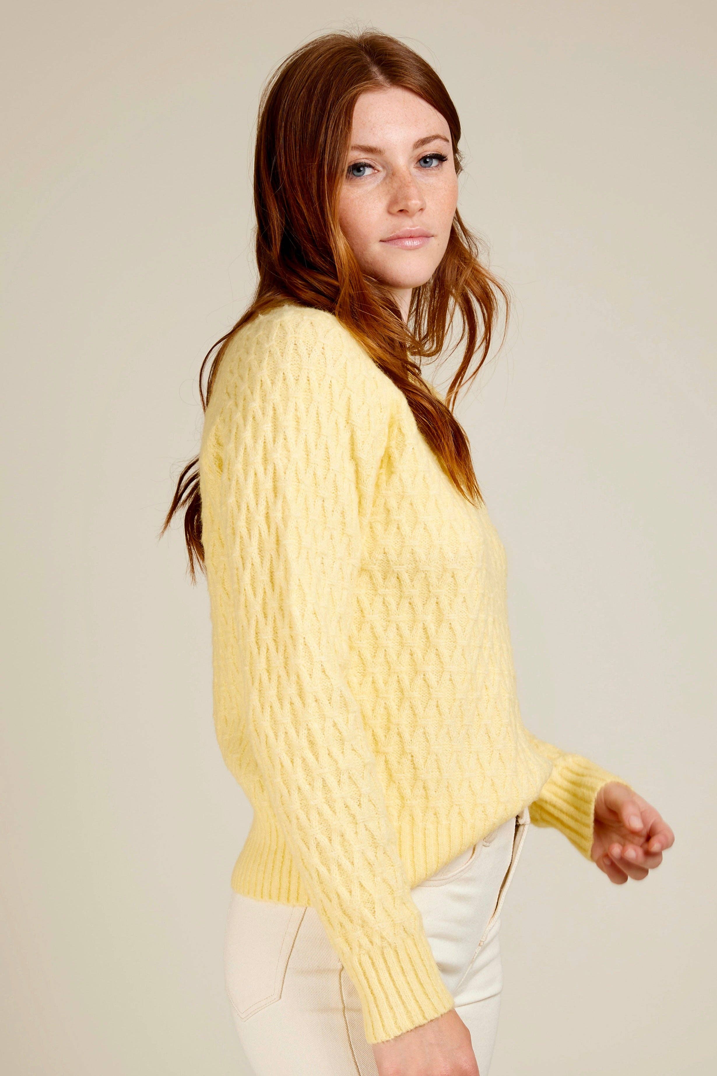 HEMEL PETRA - Trui met geometrisch patroon voor groothandel op Faire4