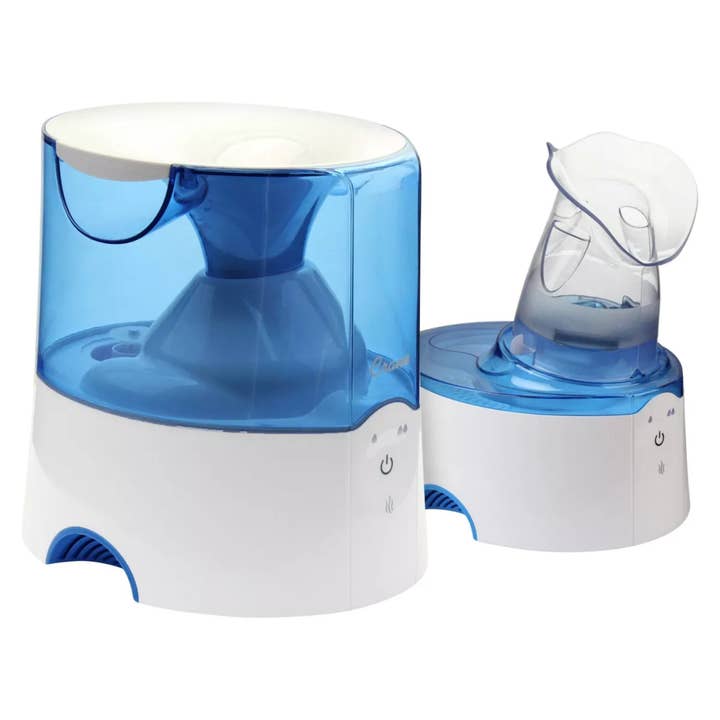 Crane Baby - Vendita all'ingrosso Umidificatori - Umidificatore a Nebbia Calda 2-in-1 e Inalatore di Vapore da 0,5 Gal.