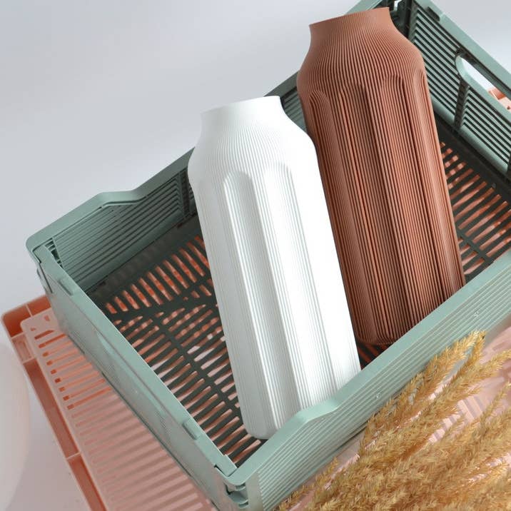 Grof Amsterdam - Wholesale Vase - Lunga Big - 3D printed vase for dried flowers8