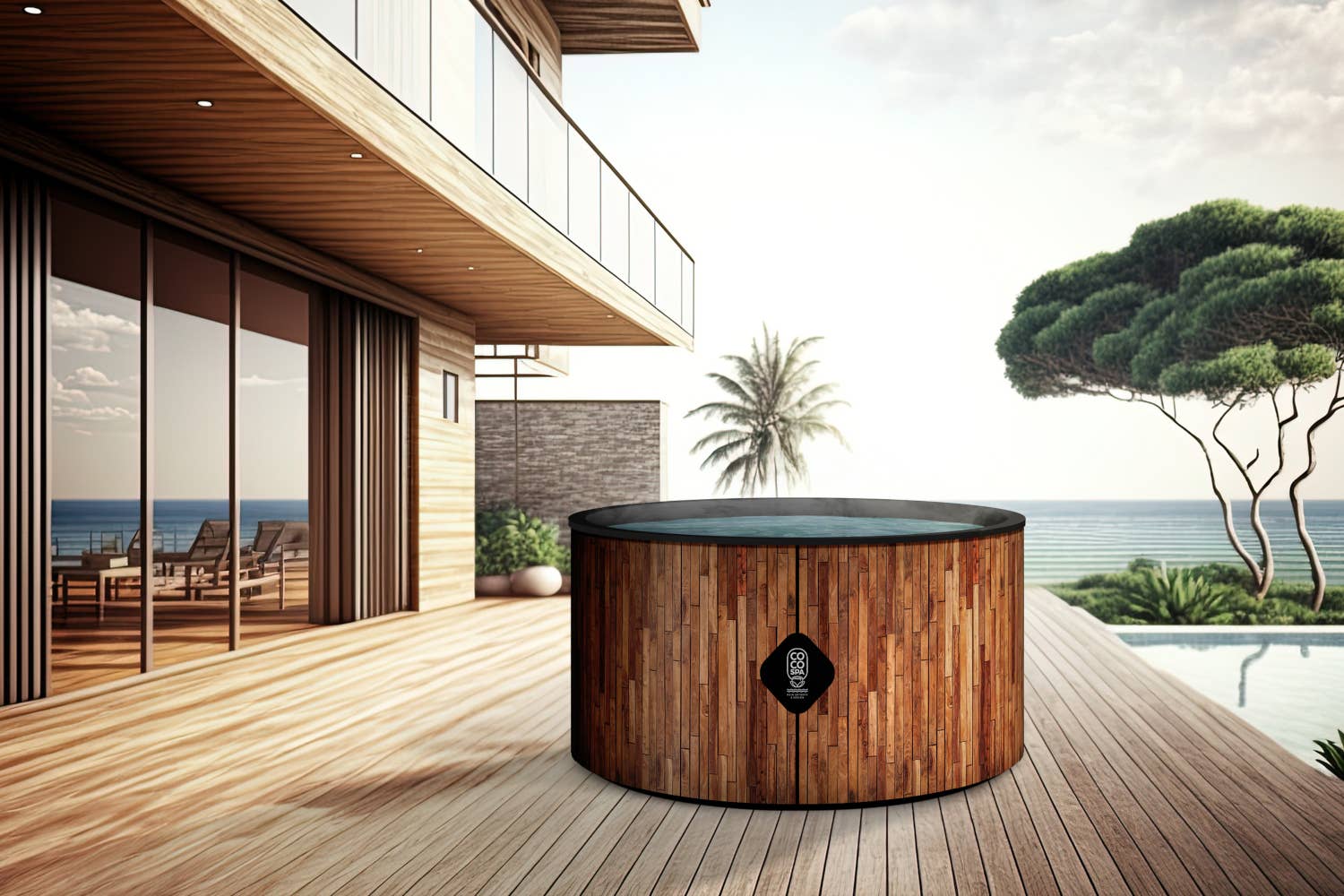 X-PaddleBoards - Wholesale Inflatables - COCO SPA BALI Inflatable Spa | 180 cm diameter |4