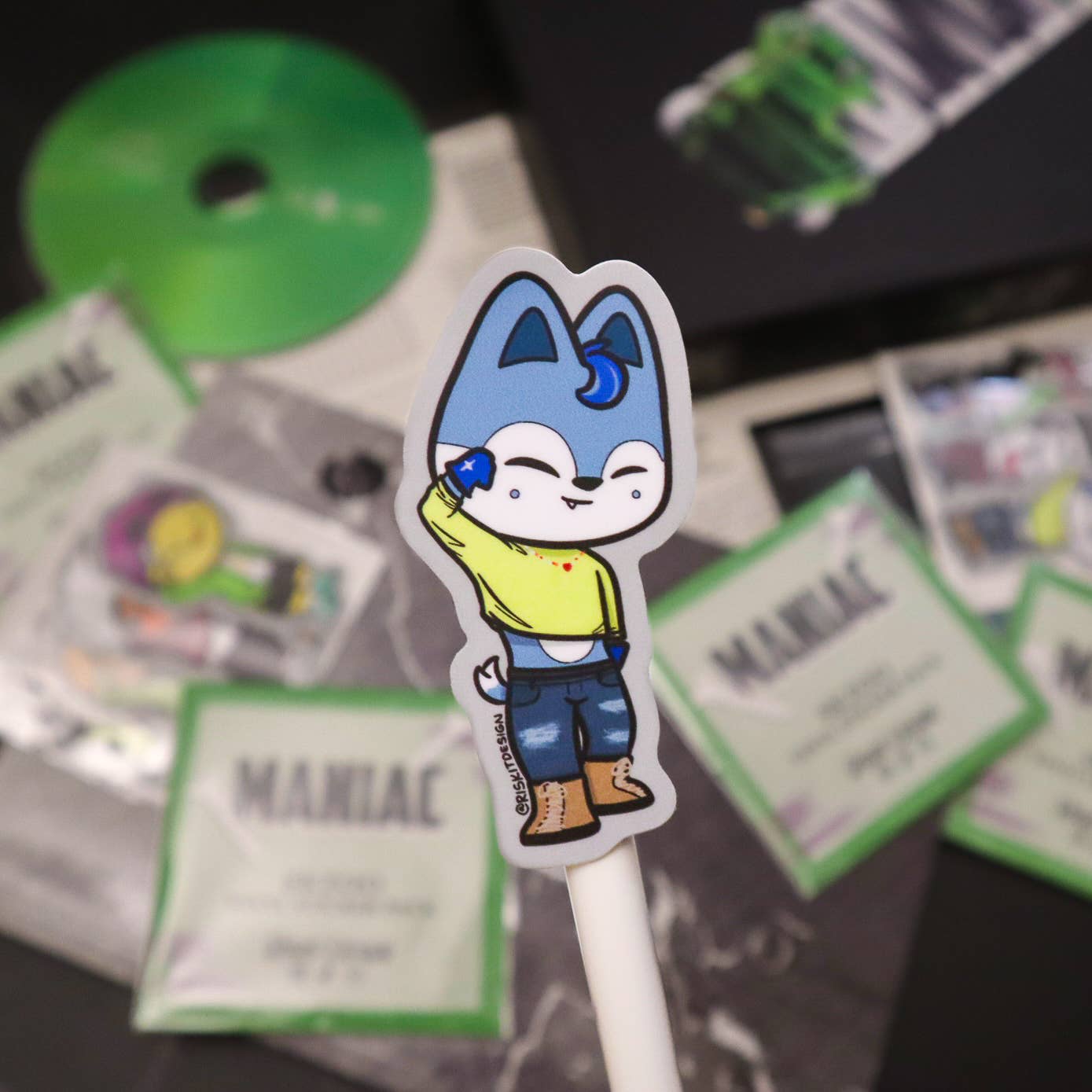 Riskit Design - Wholesale Sticker - KPOP Maniac Vinyl Stickers2