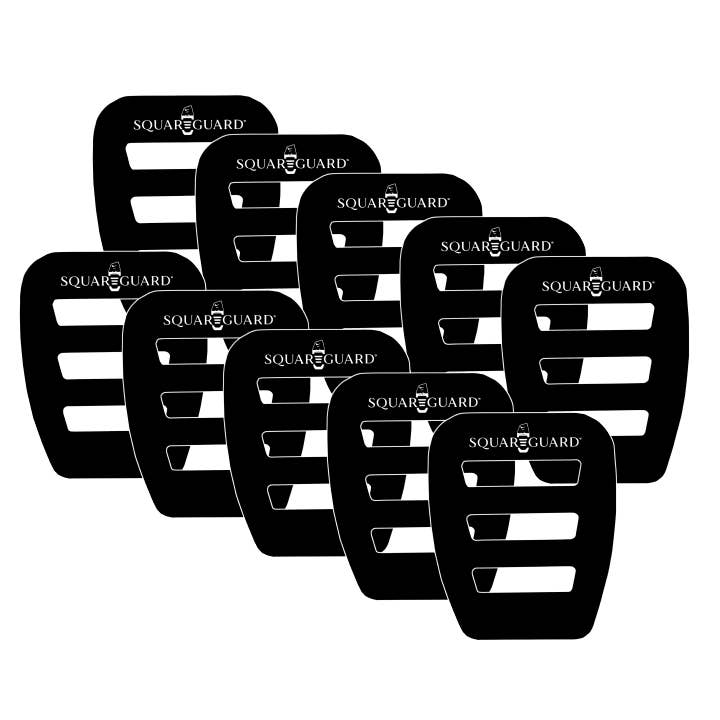 SquareGuard Pocket Square Holder Slim (10-Pack) for wholesale by POCKETSQUARES