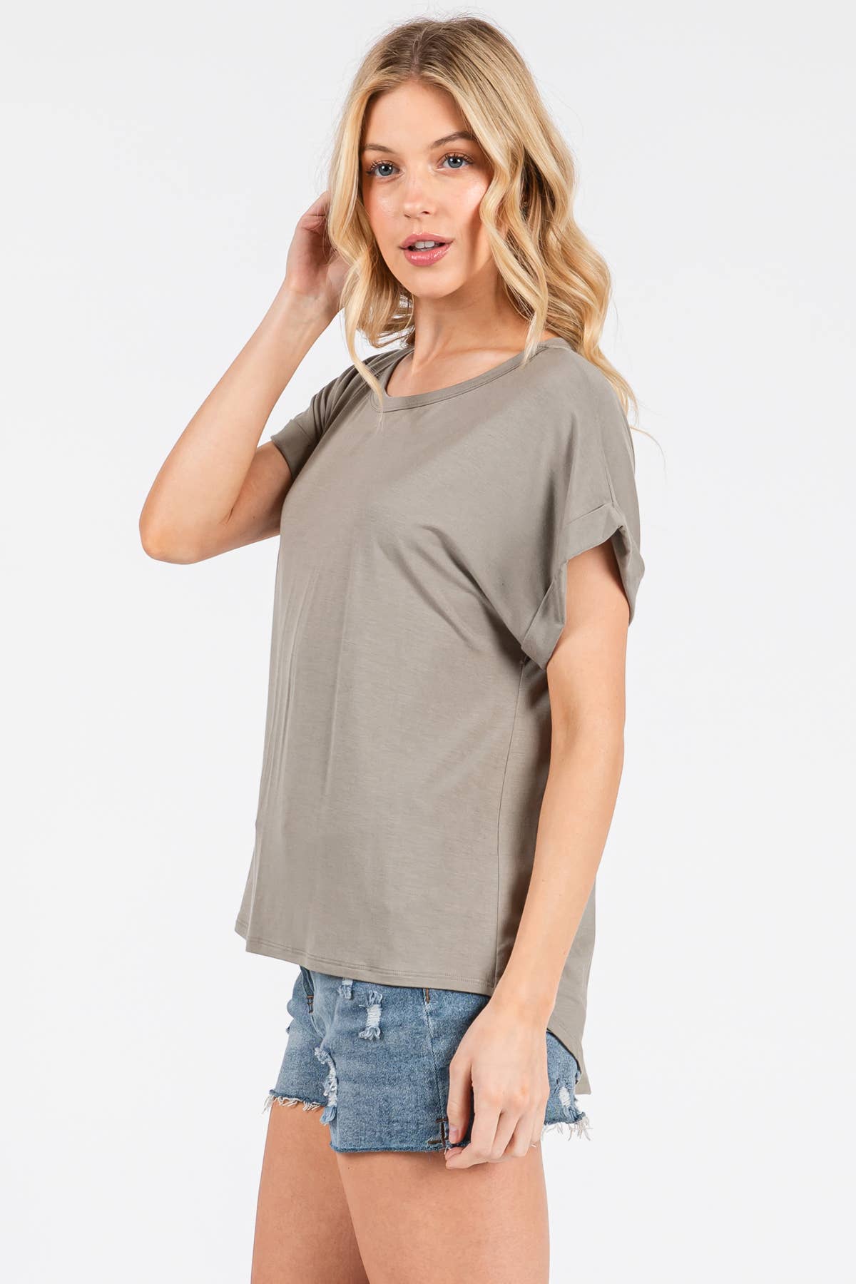 Final Touch - Vendita all'ingrosso Top in maglia - Donna - Top Girocollo in Modal Rayon - T3104813