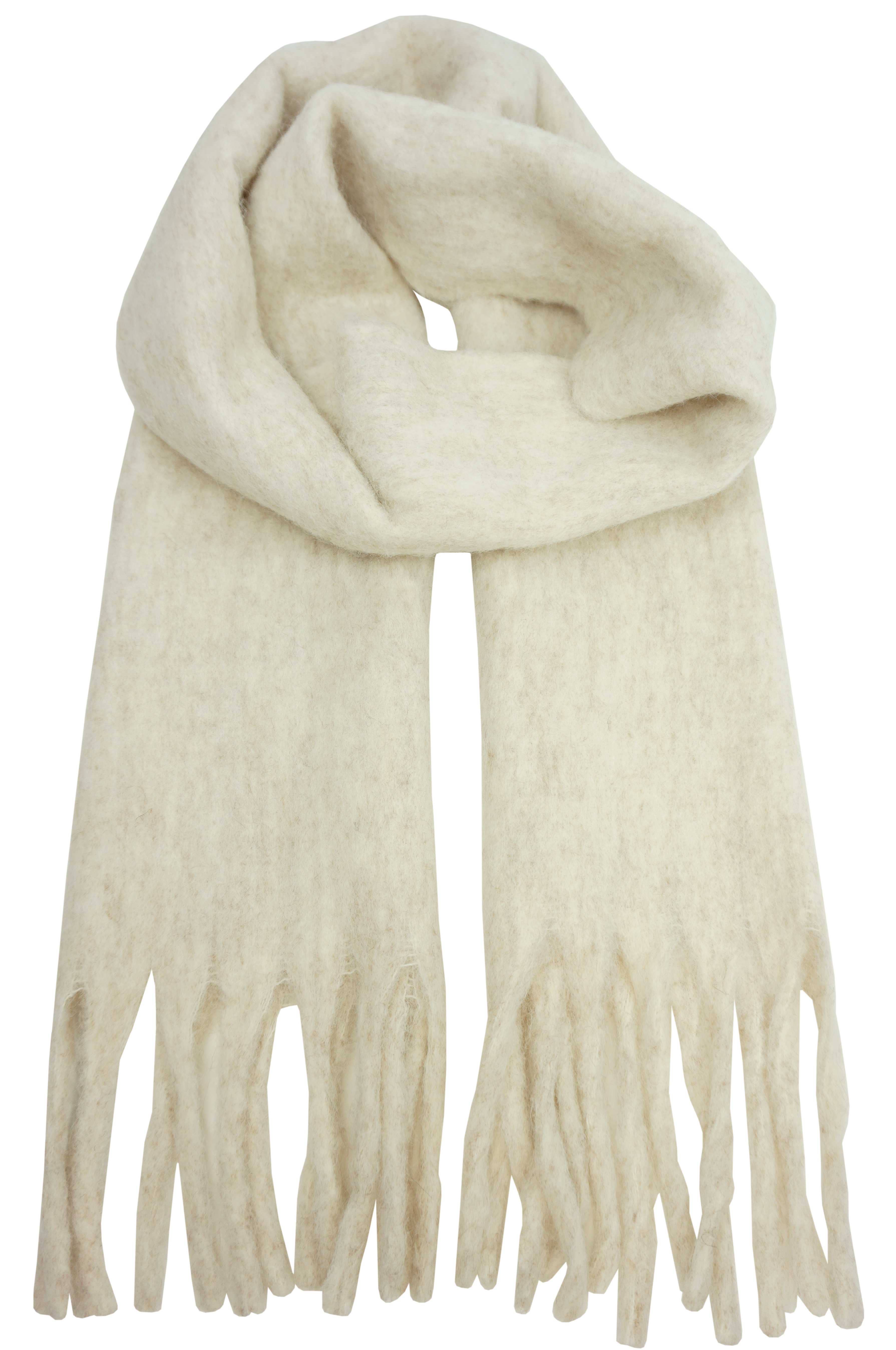 Anais - Wholesale Scarf - Women's - Thick wool scarf with fringes YF66350